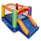 Cloud 9 Inflatable Bounce House and Blower, Monster Theme Bouncer for Kids with Slide, Includes Stakes and Repair Patches